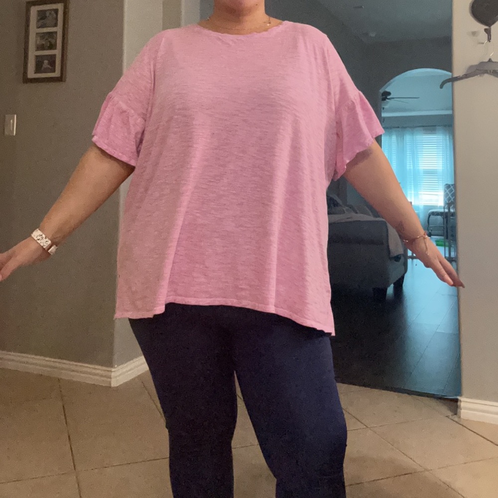 Cute and casual Lane Bryant flowing T-shirt size 26/28